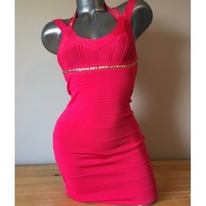 BEBE BANDAGE DRESS